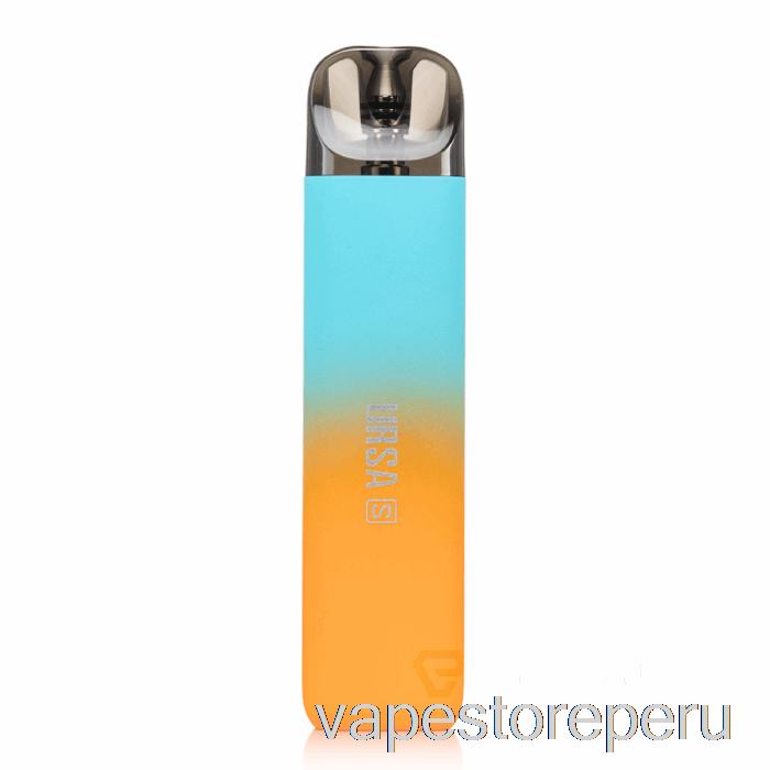 Vaporizador Humo Perdido Vape Ursa S 16w Pod Kit Cian Naranja